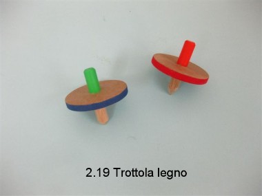 2.19 Trottola legno